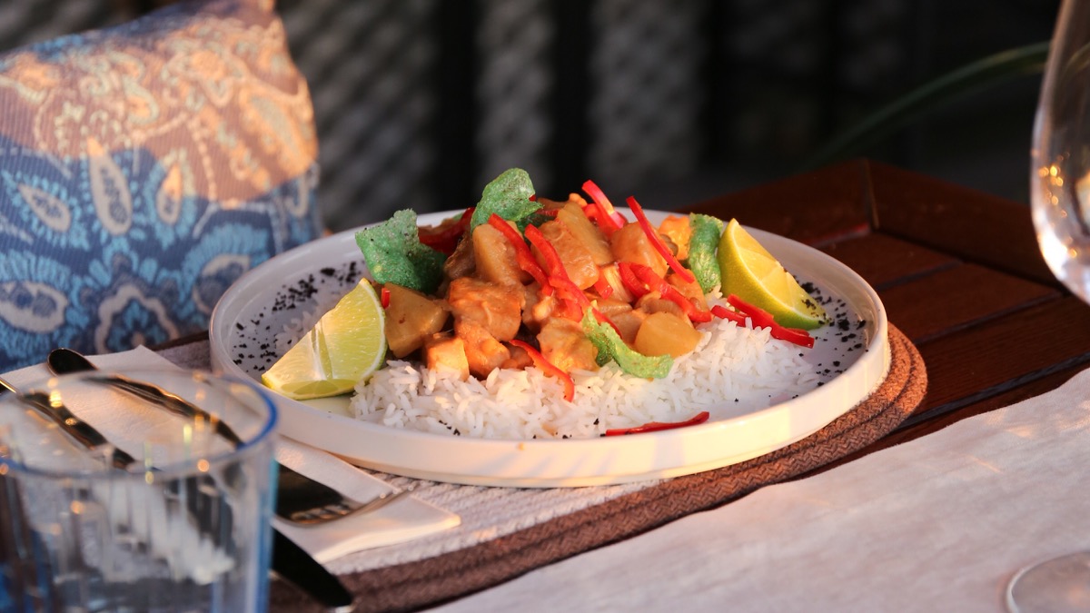 Jelo iz ponude Heritage Rooftop restorana